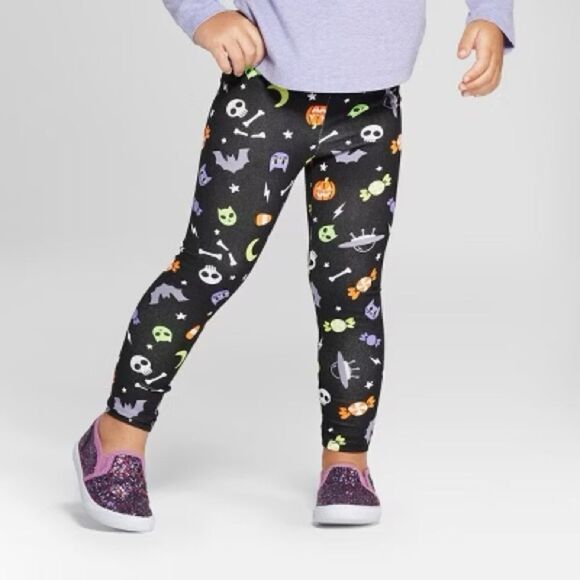 Cat & Jack Halloween Leggings Size 18 Months - Picture 1 of 3